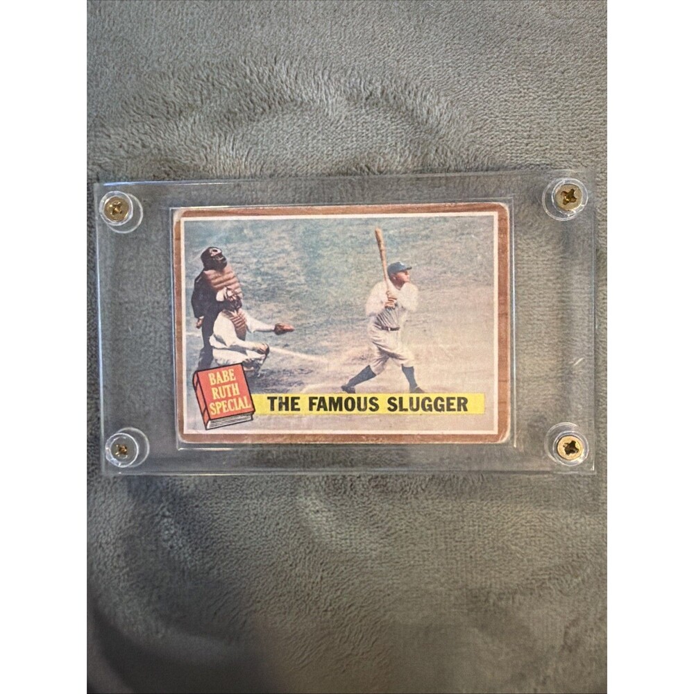 1962 Topps - Babe Ruth Special Babe Ruth #138
